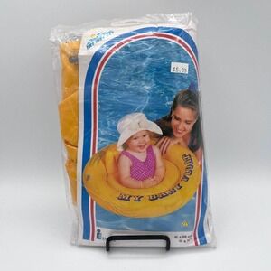 Intex "My Baby Float" Inflatable Yellow Swim Ring Seat – 69cm – New Sealed Packa